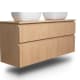 Mueble de baño con encimera de madera Alpes 9 Bruntec detalle 2