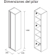 Columnas de baño Attila Salgar croquis 9