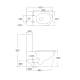 Inodoro Roundy Bruntec croquis 6