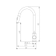 Grifo de cocina Round de GME croquis 10