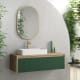 Mueble de baño Lambda con encimera de madera Coycama principal 3