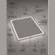 Espejo de baño con luz LED Grecia Ledimex detalle 7