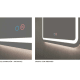 Espejo de baño con luz LED Grecia Ledimex detalle 6