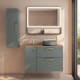 Mueble de baño con encimera de madera Verso VisoBath principal 2