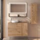 Mueble de baño con encimera de madera Verso VisoBath principal 1