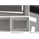 Espejo de baño con luz LED Luna gris Viena Ledimex detalle 2