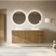 Mueble de baño madera maciza ranurada Alpes 9 Bruntec principal 0