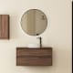 Mueble de baño con encimera de madera Boston Bruntec principal 1