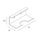 Percha de baño Slim de Manillos Torrents croquis 6