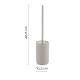 Conjunto de accesorios de baño Giunone Gedy croquis 3