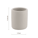 Conjunto de accesorios de baño Giunone Gedy croquis 6