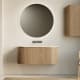 Conjunto mueble de baño madera maciza de fresno con lavabo Solid Suface Neo Curve Bruntec principal 0