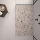 Platos de ducha de resina decorados Design 3D Terrazo Bruntec ambiente 2