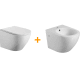 Pack inodoro suspendido + bidé suspendido Lisboa Bruntec principal 1
