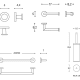 Conjunto de accesorios de baño Start Cosmic croquis 11