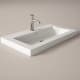 Lavabo encastrado 11.5 cm alto Nantes Visobath principal 0