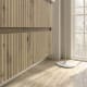 Conjunto mueble de baño Kira Salgar con lavabo sobre encimera detalle 12