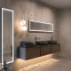 Espejo de baño con luz LED New York Ledimex ambiente 7