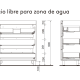 Conjunto mueble de baño Attila Salgar croquis 20
