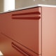 Mueble de baño con encimera de madera Econic Royo detalle 10