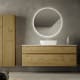 Mueble de baño madera maciza con encimera de Solid surface Alpes 1 Bruntec principal 0