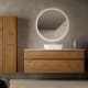 Mueble de baño madera maciza con encimera de Solid surface Alpes 1 Bruntec principal 0