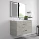 Conjunto completo de mueble de baño Atlas Bruntec opción 4