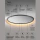 Espejo de baño con luz LED Torino Ledimex detalle 10
