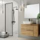 Mueble de baño con encimera de madera Coban Bruntec principal 0