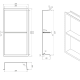 Hornacina de baño Marshall Medimex croquis 7