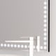 Espejo de baño con luz LED Cinty Bruntec detalle 2
