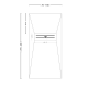 Plato de ducha de resina Textura Nudespol croquis 5