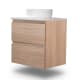 Mueble de baño pequeño Nivo Bruntec 2 cajones suspendido principal 1