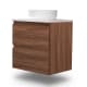 Mueble de baño pequeño Nivo Bruntec 2 cajones suspendido principal 3