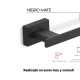 Conjunto de accesorios de baño Atena Gedy detalle 3