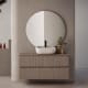 Conjunto mueble de baño con lavabo sobre encimera Etna Sanchis principal 4