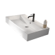 Conjunto mueble de baño con lavabo de carámica de 12 cm de alto y cajonera Nomad Viso Bath detalle 5