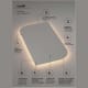 Espejo de baño con luz LED Cardiff Ledimex detalle 2