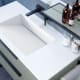 Lavabo encastrado Zen Coycama detalle 1