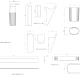 Set modular para cocina completo con guía a pared Alife de Cosmic croquis 8