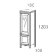 Columna de baño Trento Viso Bath croquis 4