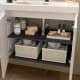 Mueble de baño con encimera de madera Noja Salgar detalle 10