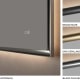 Espejo de baño con luz LED California Ledimex detalle 4