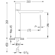 Grifo de lavabo Loft Tres croquis 1