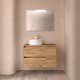Mueble de baño con encimera de madera Noja Salgar principal 6