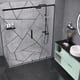 Platos de ducha de resina decorados Design 3D Cemento Bruntec ambiente 3