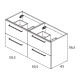 Conjunto mueble de baño Easy Royo croquis 10