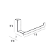 Toallero a mueble Manillons Torrent croquis 4