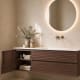 Conjunto Mueble de baño Alpes 21 Bruntec con lavabo Solid Surface detalle 9
