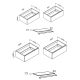 Conjunto mueble de baño Flow Coycama croquis 3